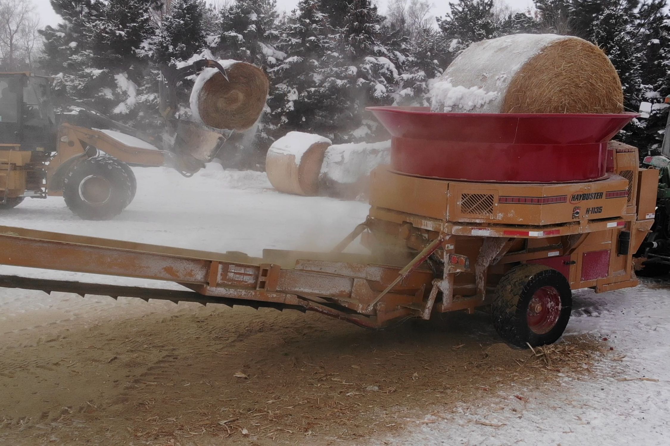 Мельница для зерен - H-1135E - Haybuster Agricultural Products - для ...
