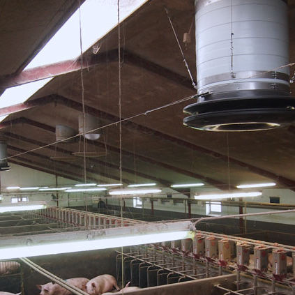 Воздухозаборник для хлева - SKOV A/S - на крышу / на охлупени / для ...