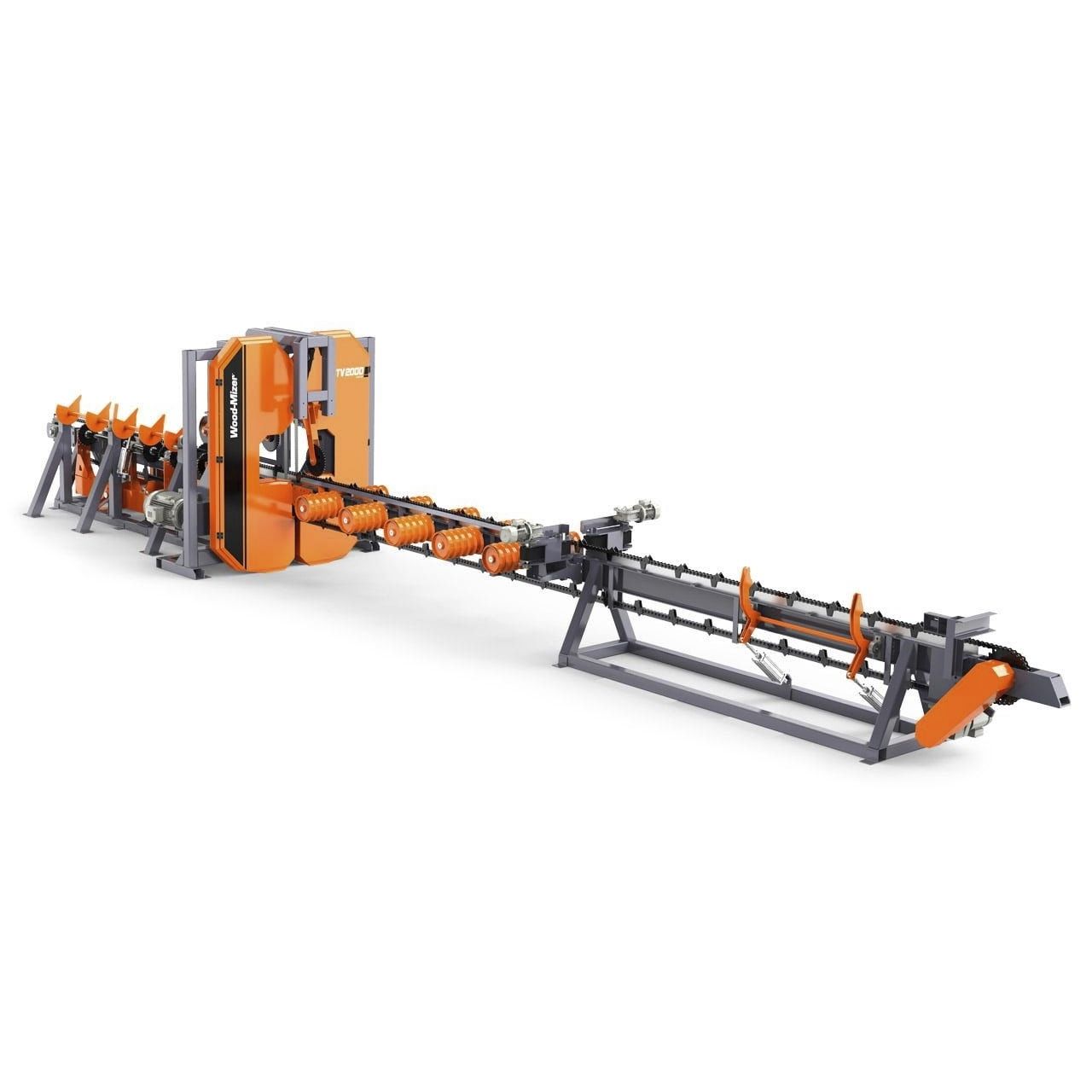 Ленточная пилорама - TV2000 - Wood-Mizer, LLC - вертикальная ...