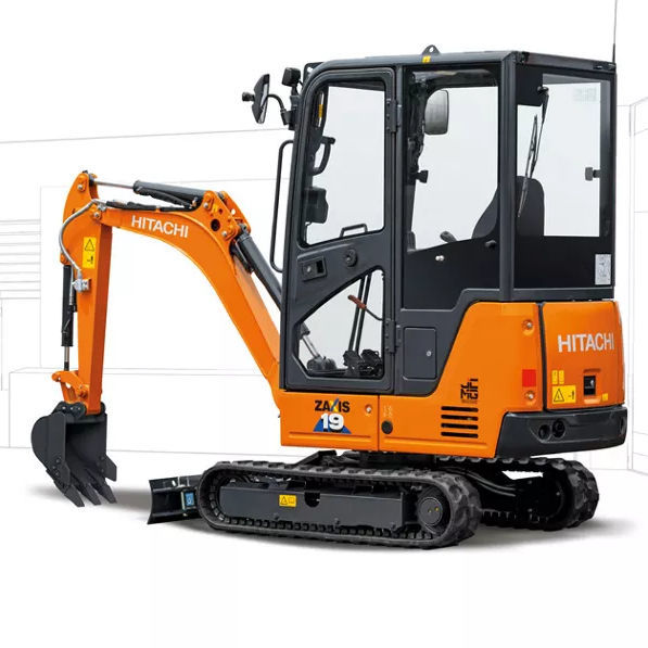 Экскаватор мини - ZX19-6 - Hitachi Construction Machinery (Europe