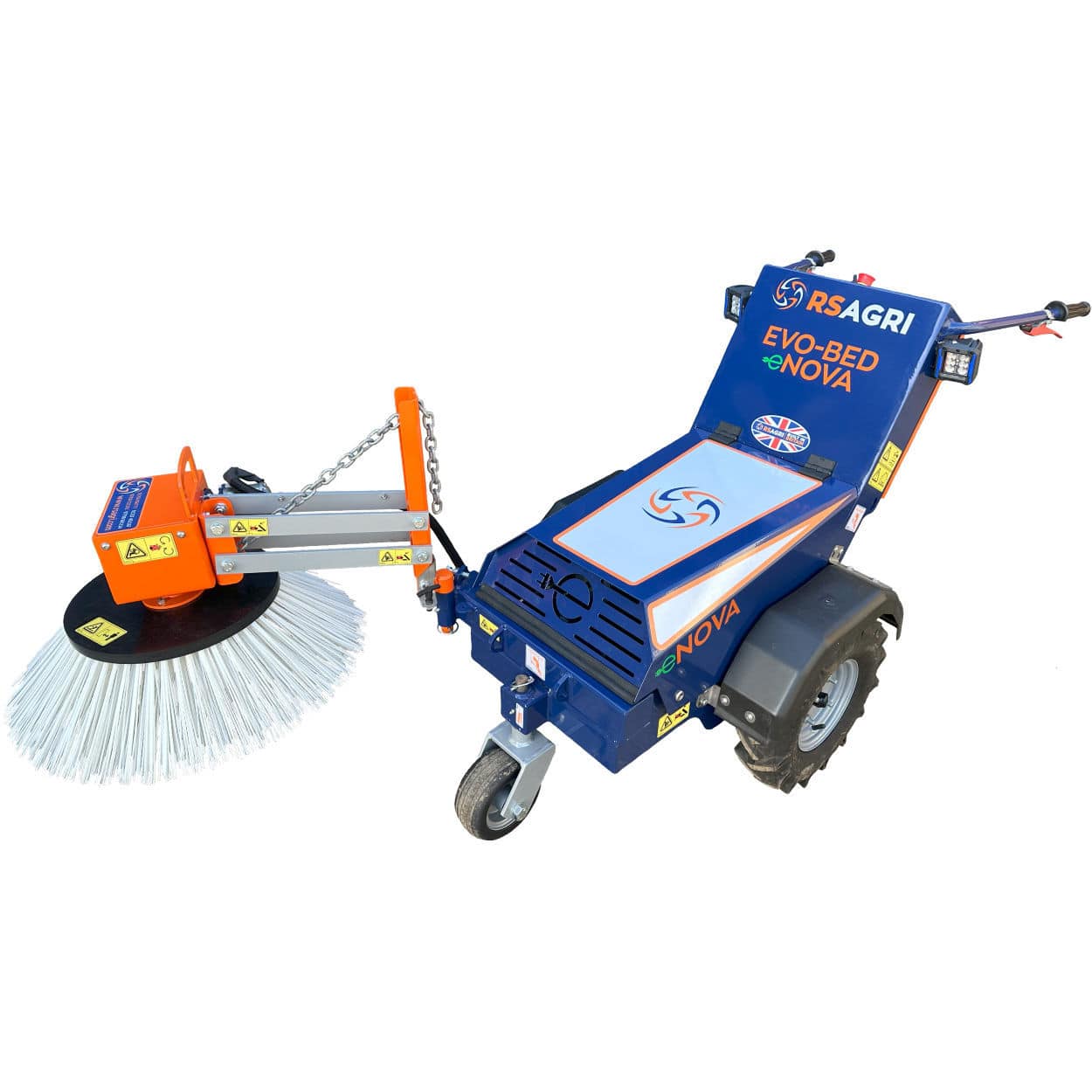 Подметальная машина толкаемого типа - EVO-BED eNOVA - RS Agri - для ...