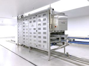 стопкоразборщик для корзины для транспортировки цыплят 1