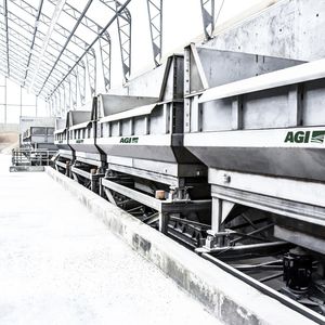 мешалка для удобрений с непрерывным взвешиванием
