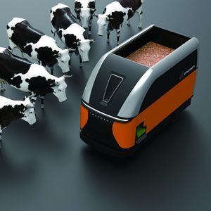 робот для кормежки для крупного рогатого скота