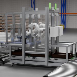 роботизированная упаковочная машина 1