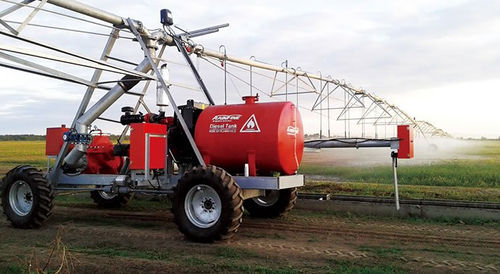 Ирригационная рампа подача воды по каналам - Rainfine Irrigation Company - 4-колесная