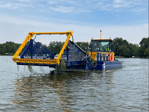 Уборочная машина подводная лодка для сбора водорослей - TRITON 550 - Berky GmbH - катер