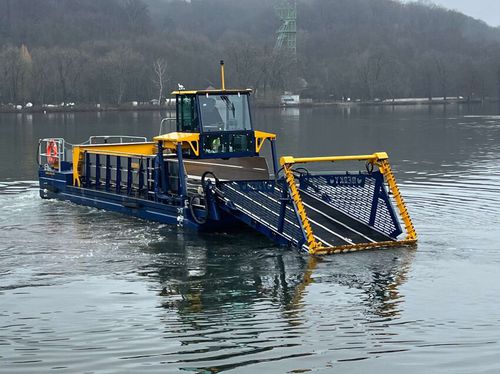 Уборочная машина подводная лодка для сбора водорослей - TRITON 1500 - Berky GmbH - катер