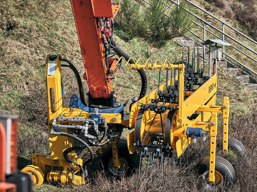 Навесная косилка - 5200 - Berky GmbH - с режущим брусом
