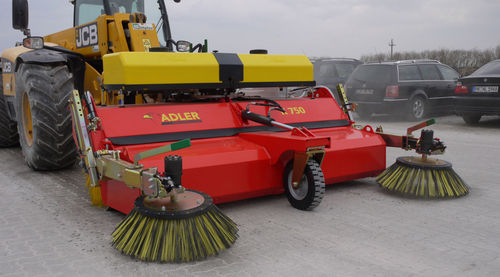 Подметальная машина для установки на трактор - K 750 - ADLER Arbeitsmaschinen GmbH & Co. KG - для дорог / переднего монтажа