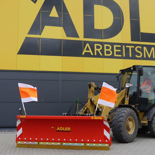 Прямой отвал снегоуборочный - S series - ADLER Arbeitsmaschinen GmbH & Co. KG - с гидравлическим регулятором