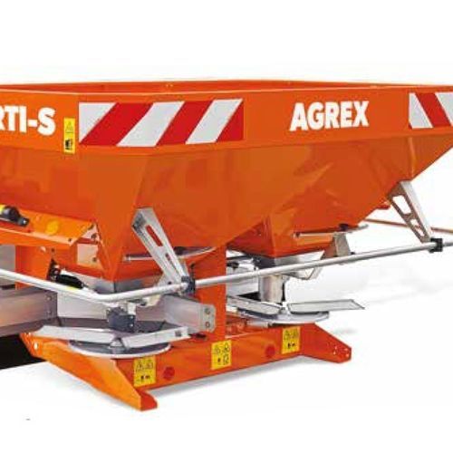 Разбрасыватель удобрений для установки на трактор - FERTI-S series - AGREX srl - твердый / во всю ширину / центробежный