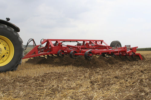Полуприцепной культиватор - FLEX - AGRI FARM Maschinenbau GesmbH - с полевым катком / краб / чизельный