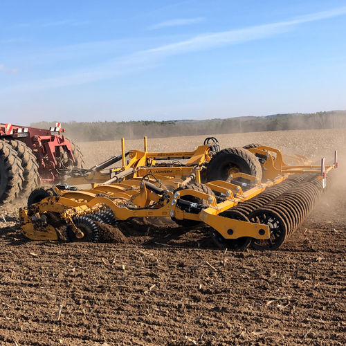 Прицепной дисковый культиватор - DISC-O-MULCH® Serie R - AGRISEM International - 2 секции / с полевым катком / складной
