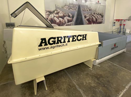 Будка для домашнего скота - FIBERBOX 120 - AGRITECH S.R.L. - для поросят / индивидуальная / из стали