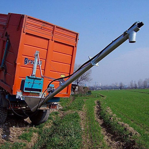 Конвейер для злаковых - GFR series - AGRITECH S.R.L. - для удобрений / винтовой