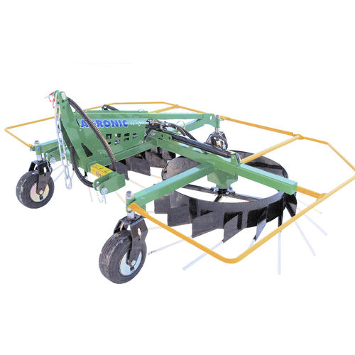 Ротационный валкообразователь - WR500 - AGRONIC OY - с центральной выгрузкой / двухроторный