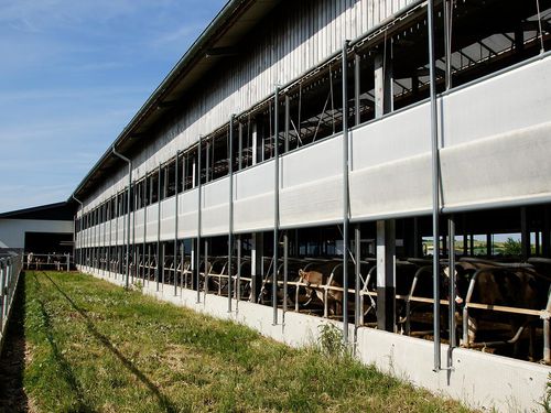 Ветрозащитный экран - AGROTEL GmbH - затеняющий / климатический / для животноводства