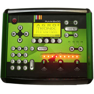 Встроенный контроллер семян и удобрений - Pulvix 8200 - AGROTRONIX S.A. - с экраном / для трактора / для распыления