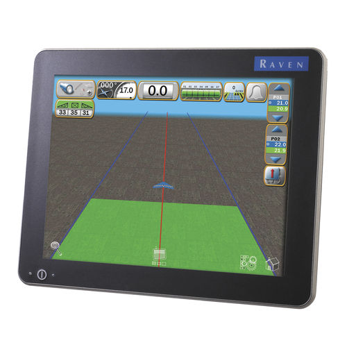 GPS с экраном - SBGuidance Auto - AGROTRONIX S.A. - встроенный / для трактора