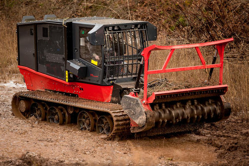 Трактор для лесохозяйственных работ - RAPTOR 300R - AHWI Maschinenbau GmbH - гусеничный / с механической трансмиссией