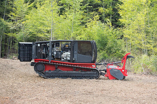 Трактор для лесохозяйственных работ - RAPTOR 300 - AHWI Maschinenbau GmbH - гусеничный / с механической трансмиссией / компактный
