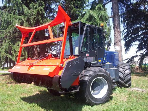 Навесной мульчер - M550M - AHWI Maschinenbau GmbH - с молотками / для лесохозяйственных работ / с приводным валом