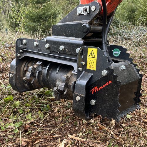 Навесной мульчер - GRIZZLY M300e - AHWI Maschinenbau GmbH - с молотками / для лесохозяйственных работ / гидравлический