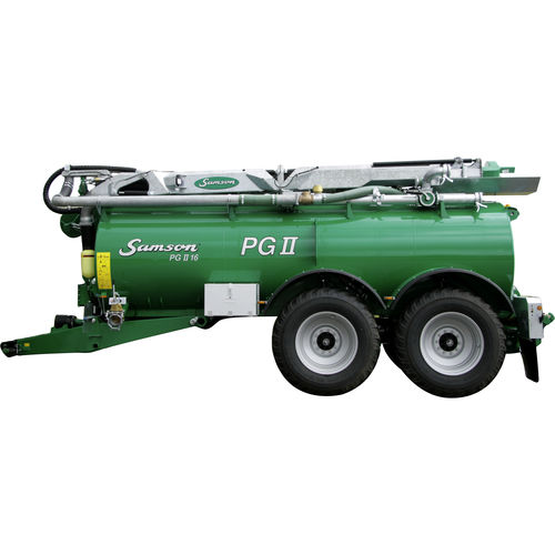 Двухосный разбрасыватель навоза - PG II Series - SAMSON AGRO A/S - трехосный / вакуумный