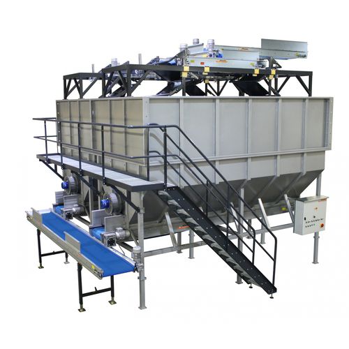 Приемный бункер для овощей - SH 50-25-20 - Allround Vegetable Processing B.V. - для фруктов