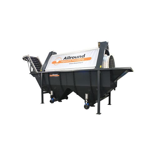 Машина для очистки урожая для овощей - U 500 - Allround Vegetable Processing B.V. - с вращающимся барабаном / барабанная