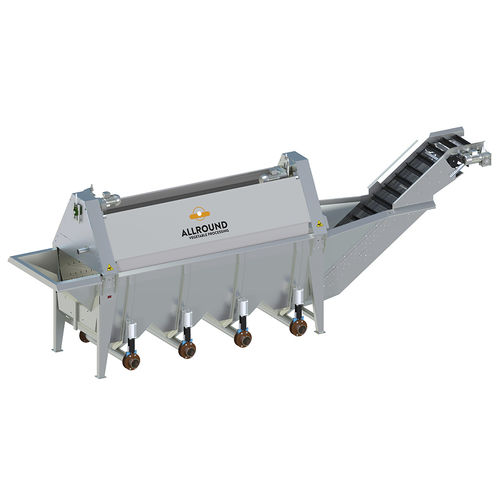 Машина для очистки урожая для овощей - U 600 - Allround Vegetable Processing B.V. - с вращающимся барабаном / барабанная