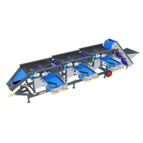 Сортировщик для овощей - S 90 - Allround Vegetable Processing B.V. - на основе вибрирующего сита / автоматический / калибровки