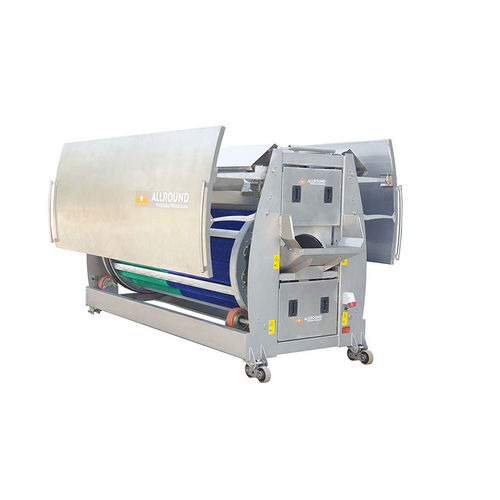 Машина для очистки урожая для картофеля - TD 250-12 - Allround Vegetable Processing B.V. - для моркови / с вращающимся барабаном / с щетками