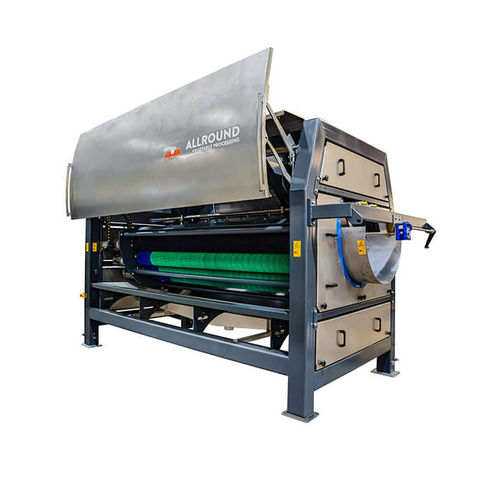 Машина для очистки урожая для картофеля - RM 300-8 - Allround Vegetable Processing B.V. - для моркови / с полированием