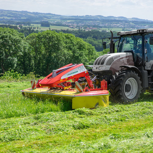 Навесная косилка - EUROCAT ALPHA MOTION series - PÖTTINGER Landtechnik GmbH - с барабаном / с 12 лезвиями / с приводным валом