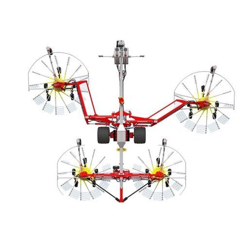 Ротационный валкообразователь - TOP C series - PÖTTINGER Landtechnik GmbH - с центральной выгрузкой / с несколькими роторами