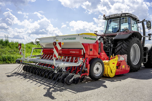Механическая линейная сеялка - VITASEM series - PÖTTINGER Landtechnik GmbH - для установки на трактор / сцепка на три точки