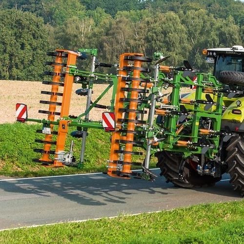 Навесной культиватор - Cenio 5000-2 - AMAZONEN-WERKE H. Dreyer GmbH & Co. KG - складной / с гидравлическим регулятором / с передковым колесом