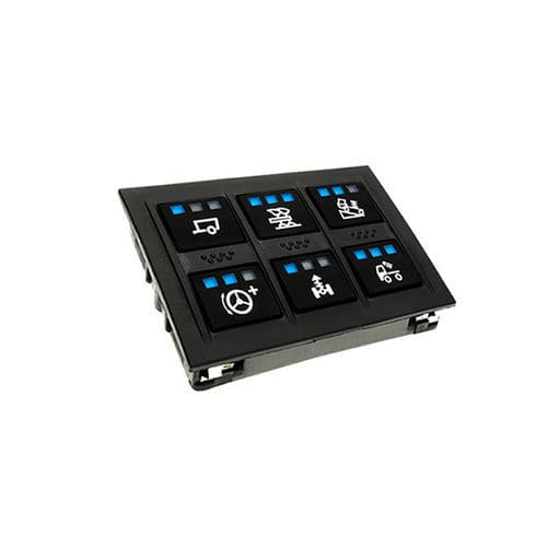 Панель управления CANbus - KP6 - APEM GmbH - цифровая / для машины / для трактора