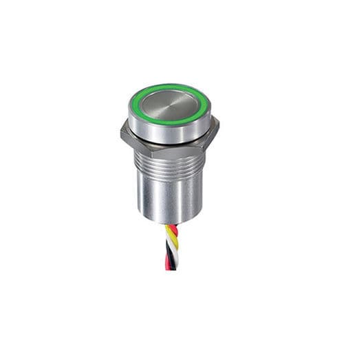 Выключатель нажимная кнопка - CPB1116F0SS - APEM GmbH - IP68
