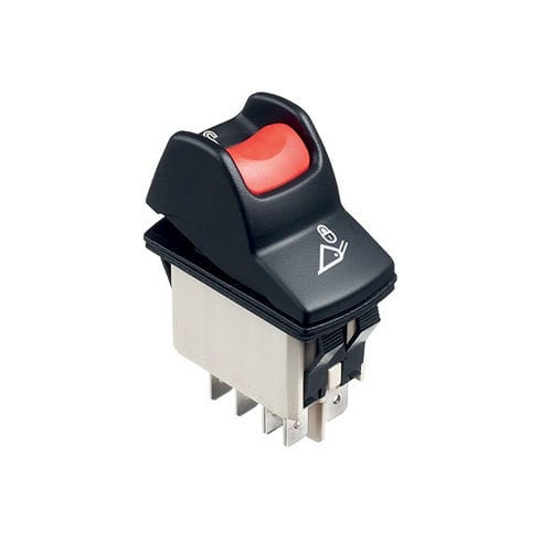 Клавишный выключатель - KL310AKDA226N0102 - APEM GmbH - IP68 / со светодиодом