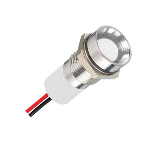 Светодиодная сигнальная лампа - Q14R5CXXW02E - APEM GmbH - белая / фиксированная / с кабелем