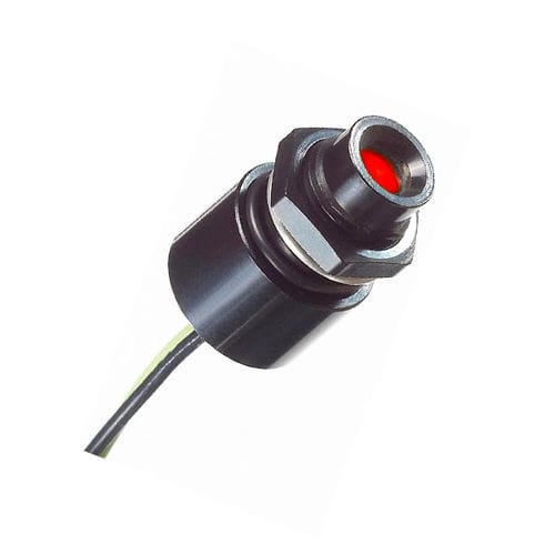 Светодиодная сигнальная лампа - QRM-NV85ANXXNV-RD24E - APEM GmbH - красная / фиксированная / с кабелем