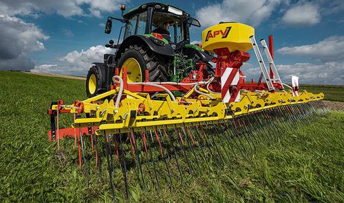 Борона краб - GS 600 M1	 - APV - Technische Produkte GmbH - с сеялкой / для прополки
