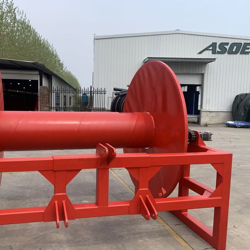 Катушка для шланга ирригации - Deployer system - Asoe Hose Manufacturing Inc.