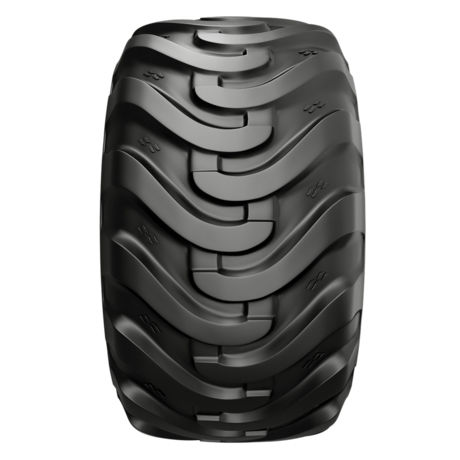 Шина для харвестера - 343 - Yokohama Off-Highway Tires - флотационная