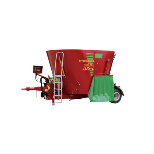 Вертикальный винтовой смеситель - Verti-Mix L - B. Strautmann & Söhne GmbH u. Co. KG - прицепной / с боковой разгрузкой / простой винт