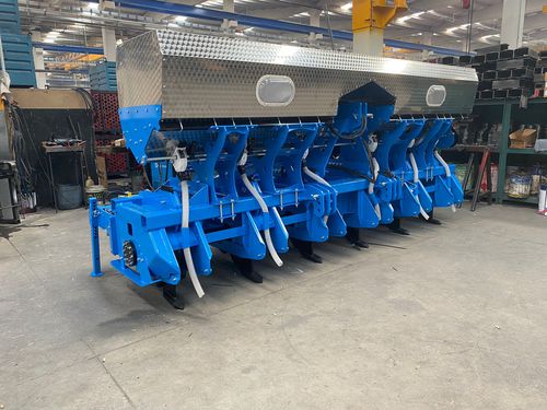 Роторный стрип-тилл - 6R500 + RDS-1000 - Baertschi Agrartecnic AG - с разбрасывателем удобрений / 6 рядов