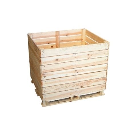 Ящичный поддон для картофеля - Palox Type S 4 Montants - BARBARIE PALOX - из дерева / для хранения / штабелируемый